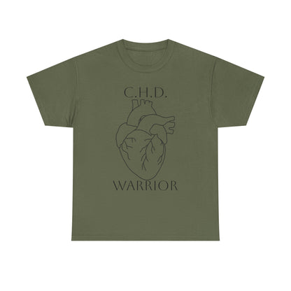 CHD Warrior T-Shirt — Congenital Heart Defect Awareness Tee