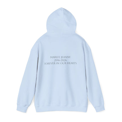 Memorial Hoodie - "I Am Brave, I Am Strong" Inspirational Tribute Sweatshirt