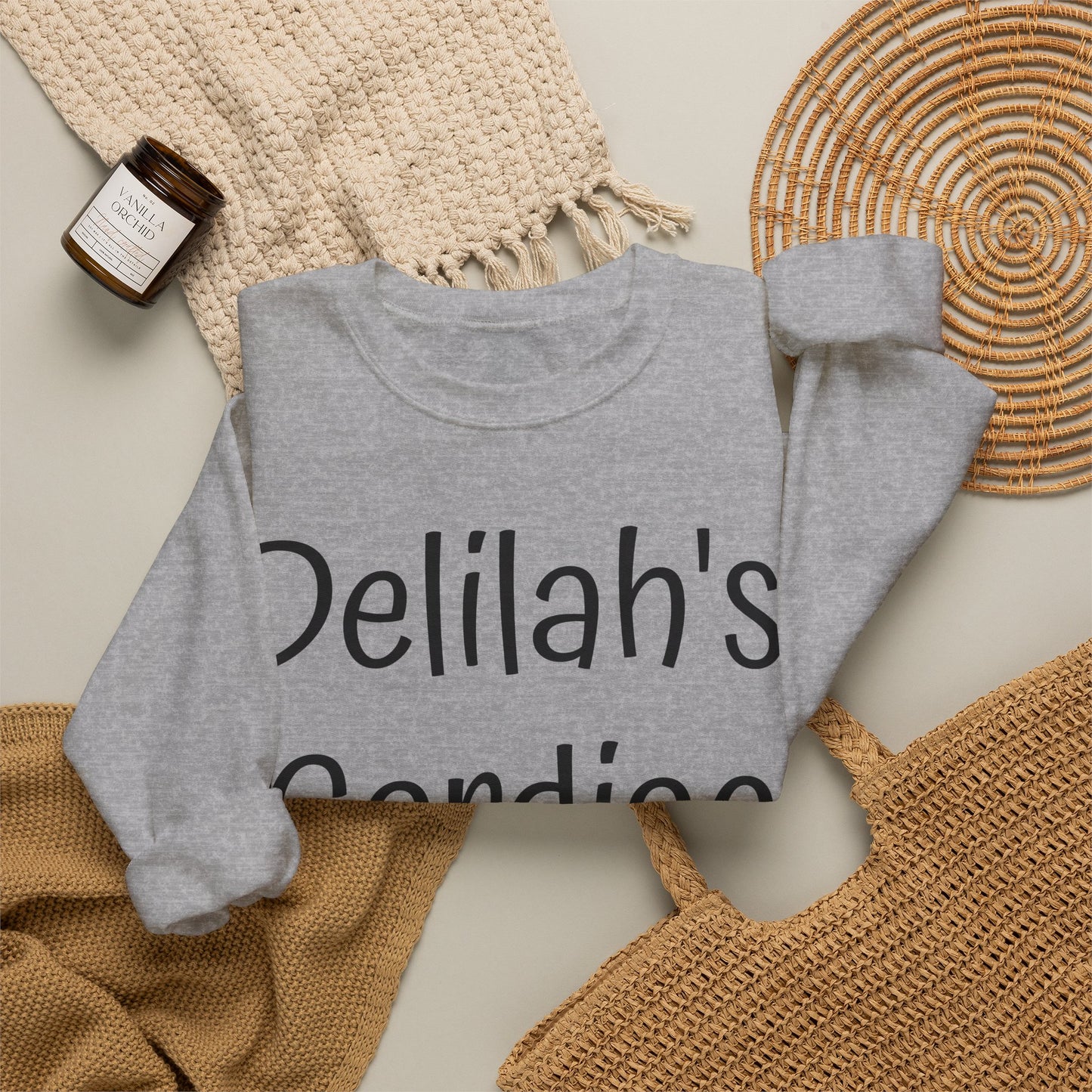 Delilah's Cardiac Krew Sweatshirt — Personalized Heart Team Crewneck (Est. 2025)