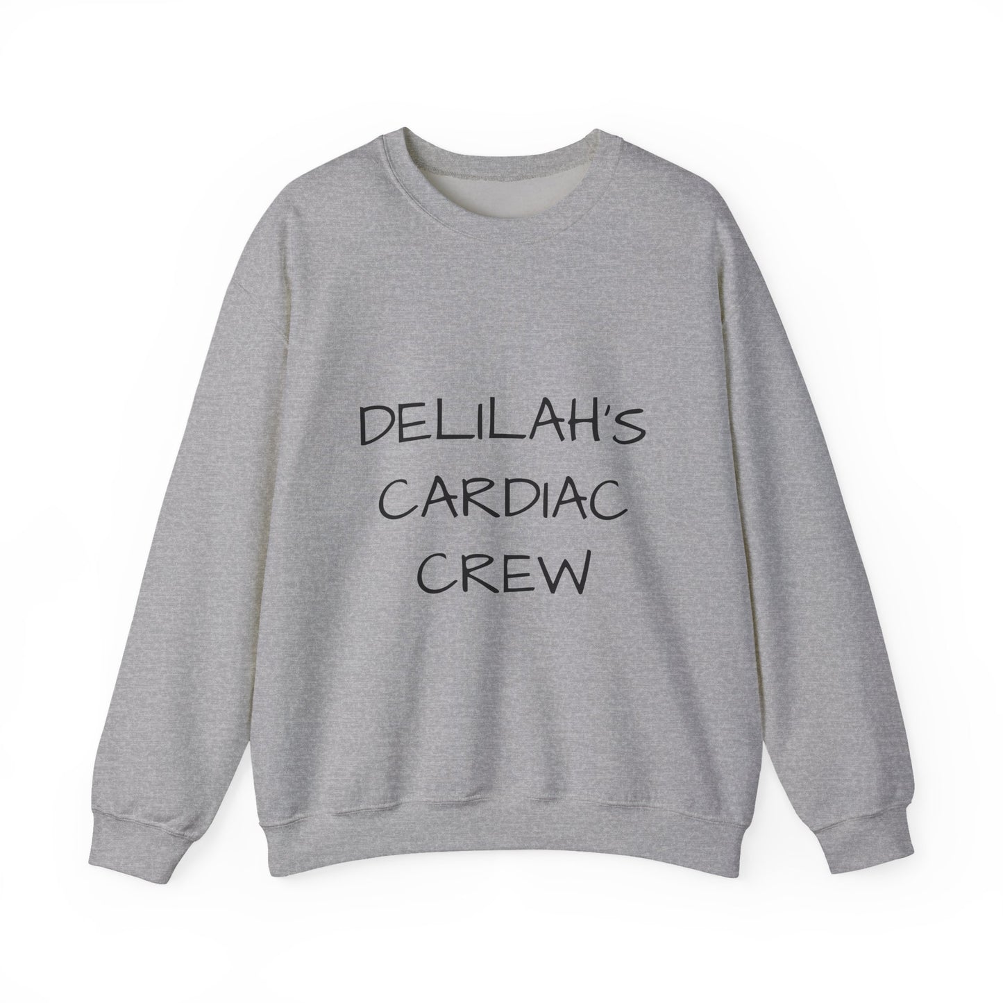 Cardiac Crew Sweatshirt — Delilah’s CHD Strong Support Crewneck