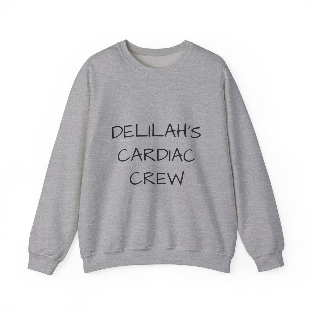 Cardiac Crew Sweatshirt — Delilah’s CHD Strong Support Crewneck