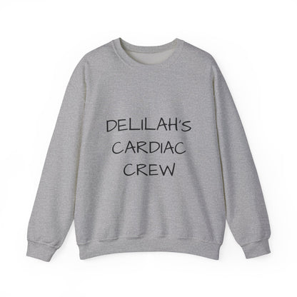 Cardiac Crew Sweatshirt — Delilah’s CHD Strong Support Crewneck