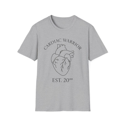 Custom Cardiac Warrior T-Shirt — Anatomical Heart Graphic Tee (Est. 20**)