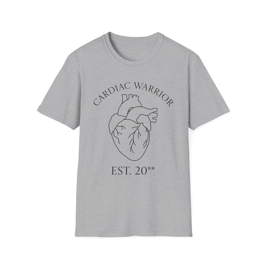 Custom Cardiac Warrior T-Shirt — Anatomical Heart Graphic Tee (Est. 20**)