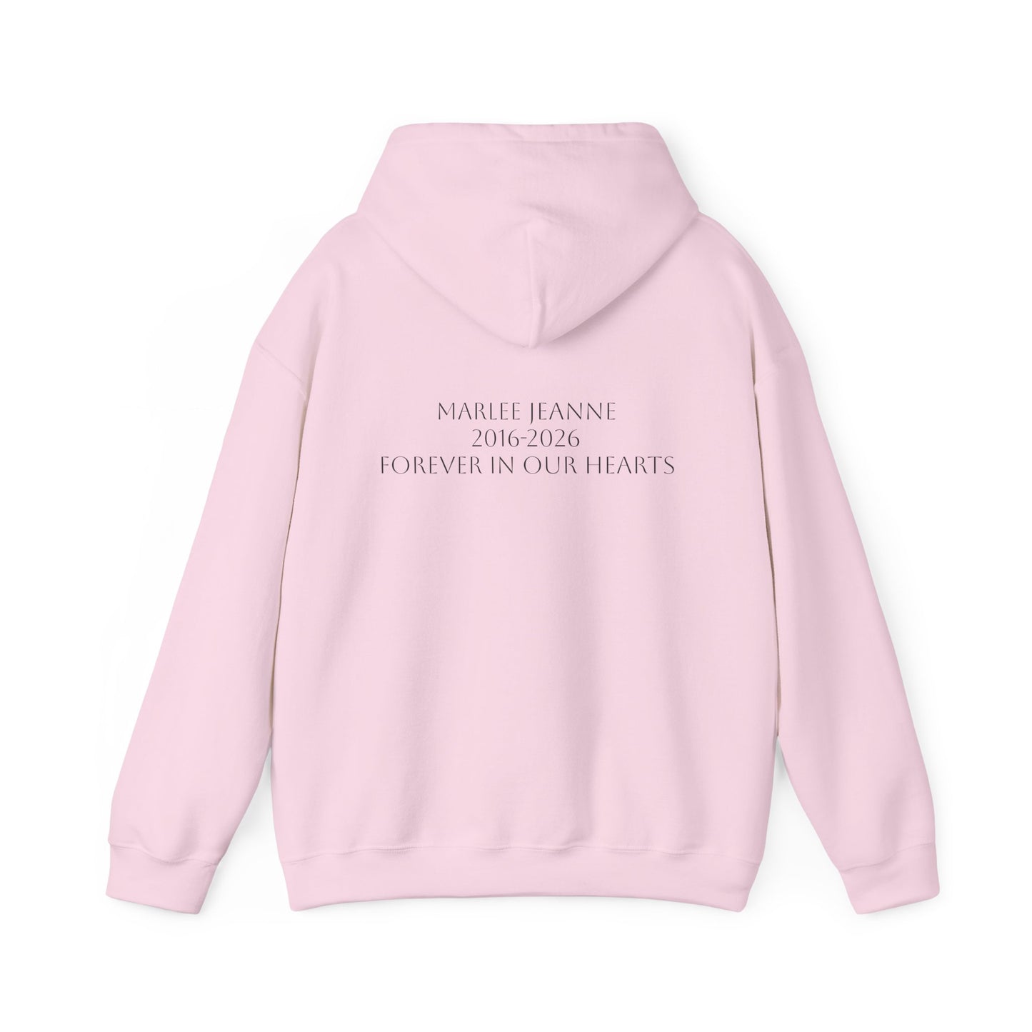 Memorial Hoodie - "I Am Brave, I Am Strong" Inspirational Tribute Sweatshirt