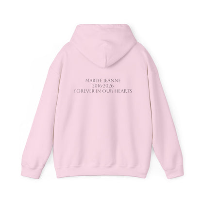 Memorial Hoodie - "I Am Brave, I Am Strong" Inspirational Tribute Sweatshirt