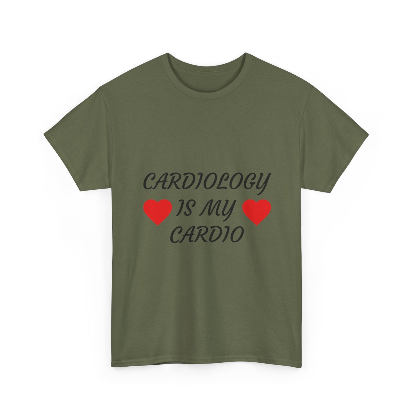 Cardiology Is My Cardio T-Shirt — Funny Nurse & Doctor Heartbeat Tee