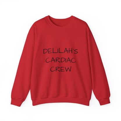Cardiac Crew Sweatshirt — Delilah’s CHD Strong Support Crewneck