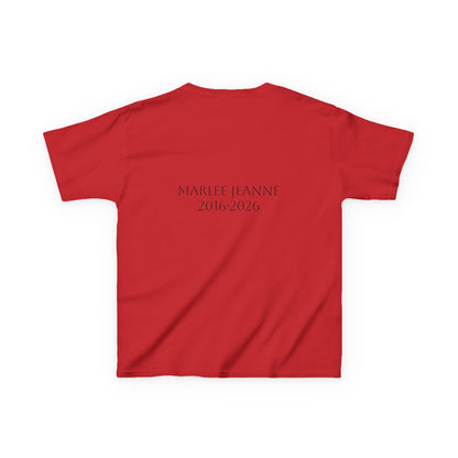 Marlee's Kids Tee — Cute Dumpling Graphic with 'I Am Brave, I Am Strong' Affirmation
