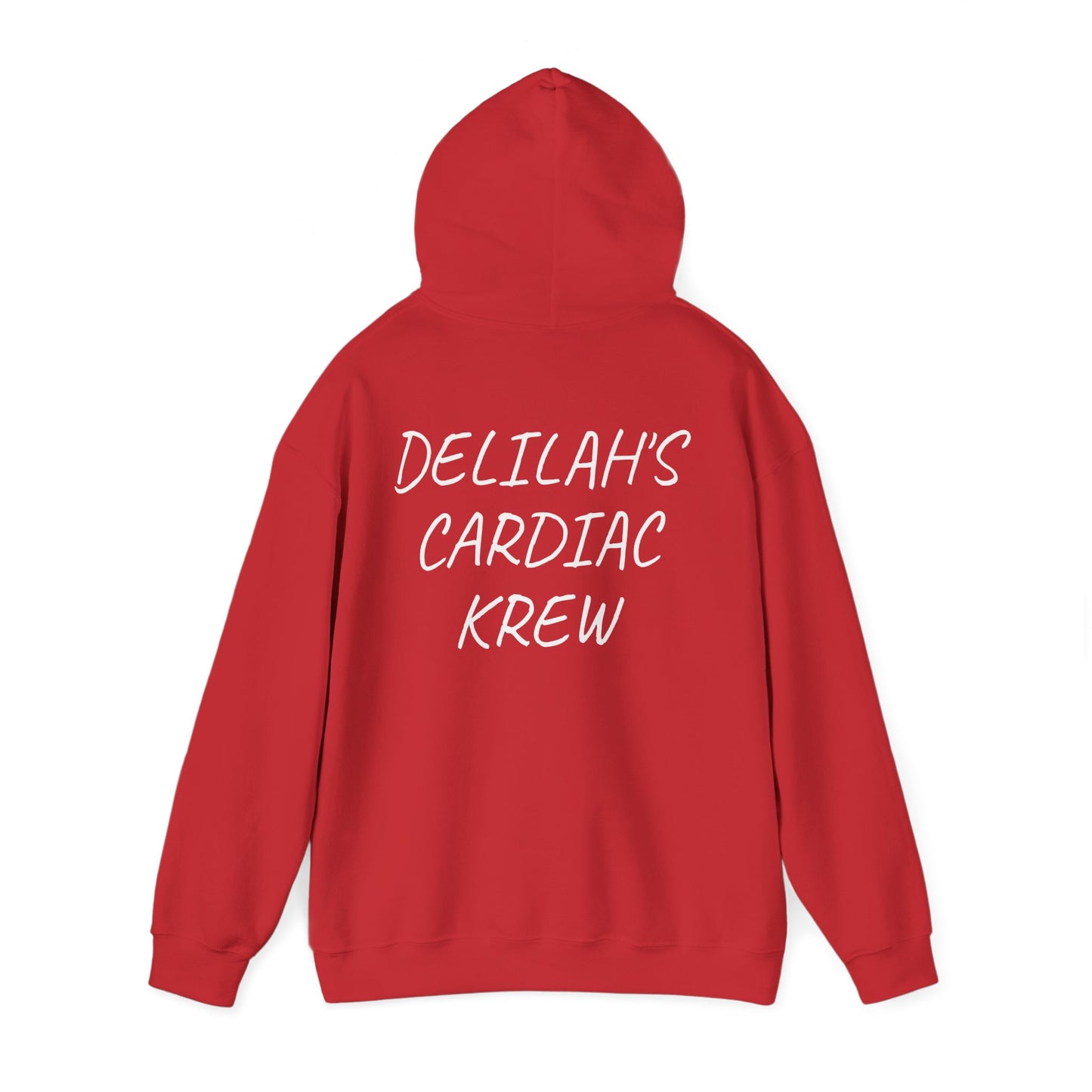 "Delilah's Cardiac Krew" -Est. 2025 hoodie