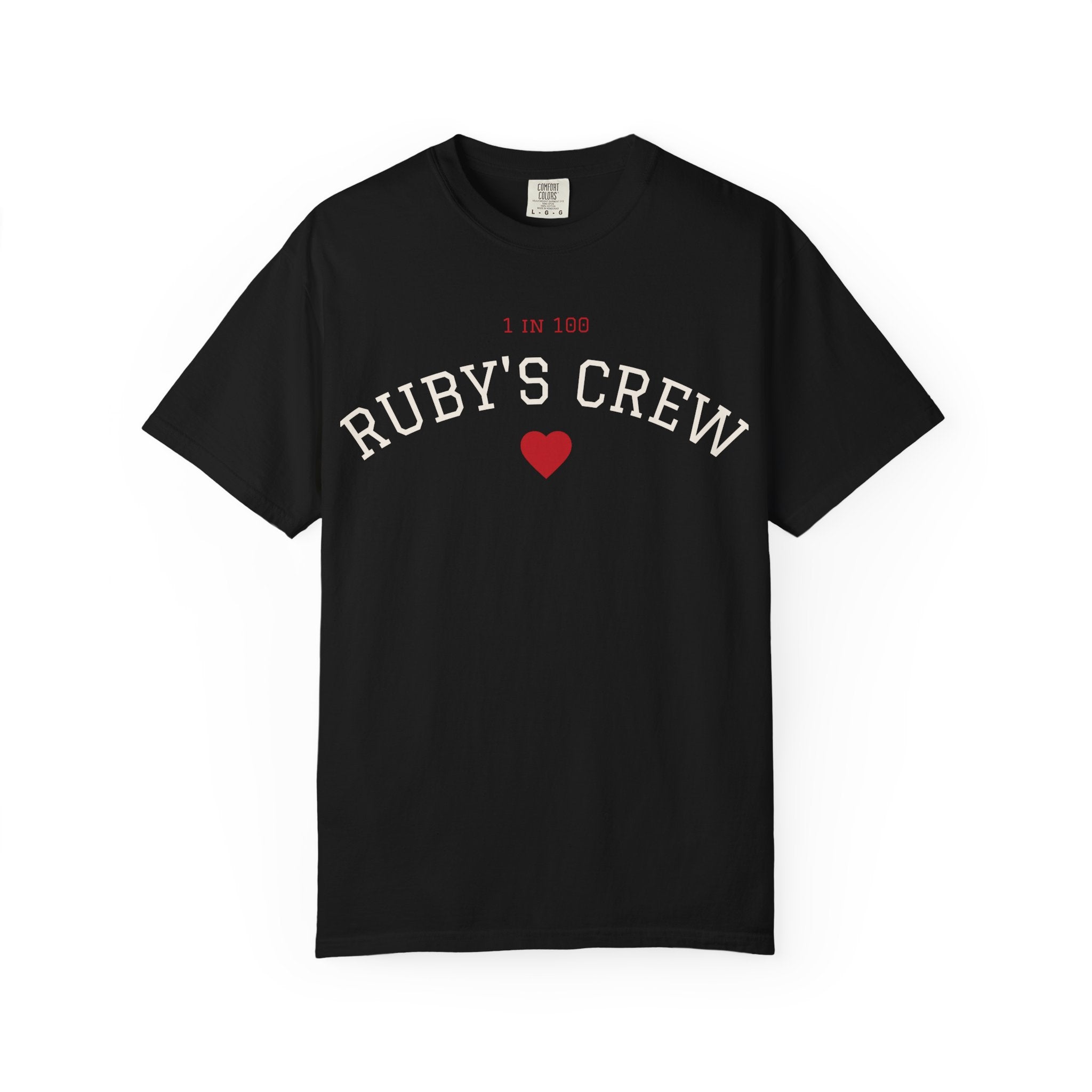 Ruby’s Crew “One in a Hundred” Collegiate Tee
