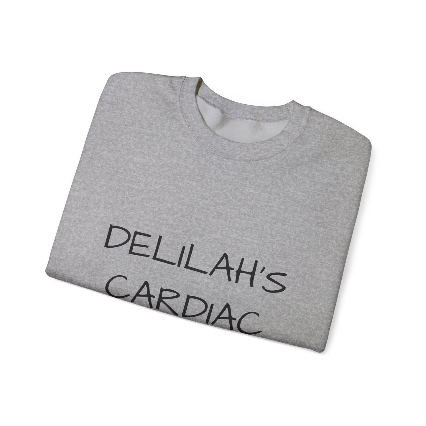 Cardiac Crew Sweatshirt — Delilah’s CHD Strong Support Crewneck