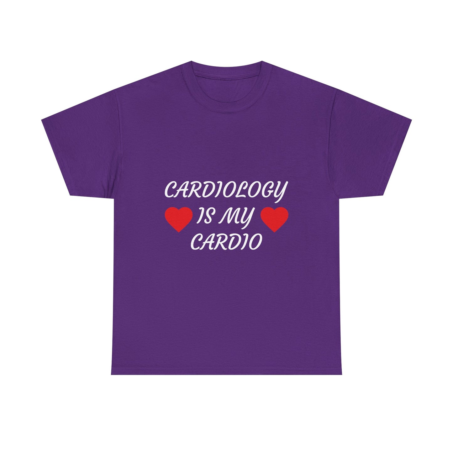 Cardiology Is My Cardio T-Shirt — Funny Nurse & Doctor Heartbeat Tee