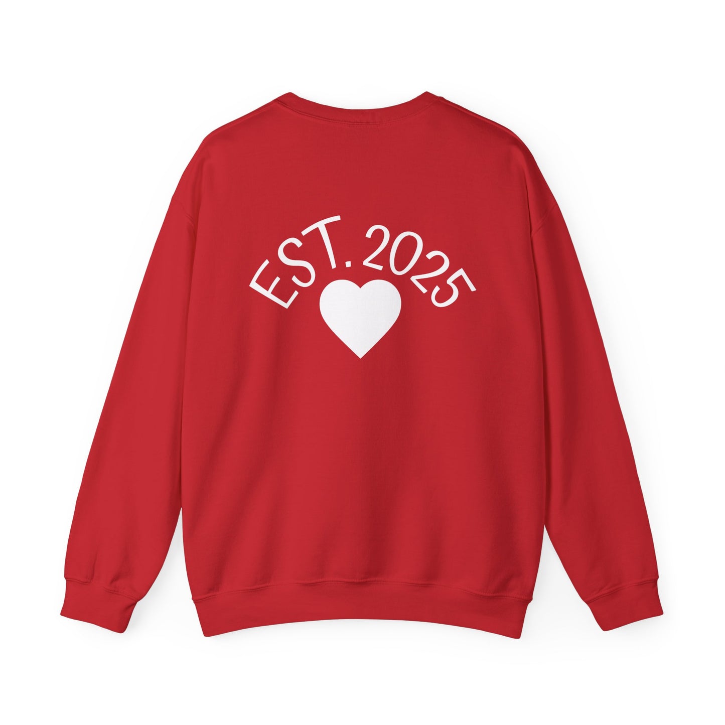 Delilah's Cardiac Krew Sweatshirt — Personalized Heart Team Crewneck (Est. 2025)