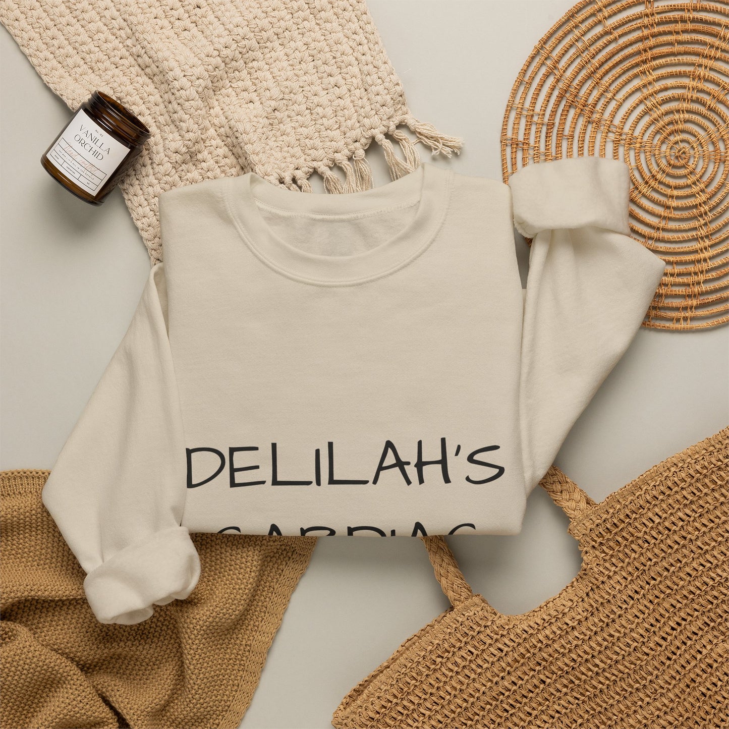 Cardiac Crew Sweatshirt — Delilah’s CHD Strong Support Crewneck