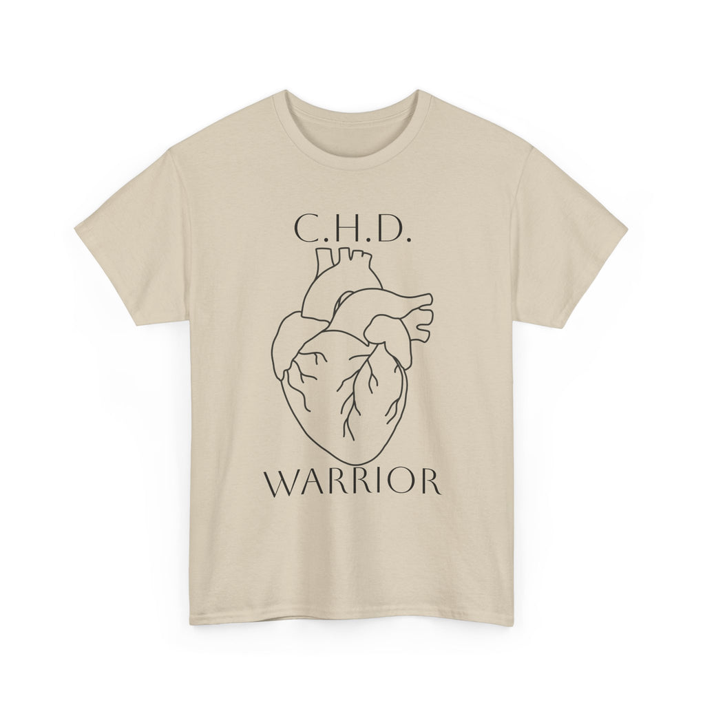 CHD Warrior T-Shirt — Congenital Heart Defect Awareness Tee