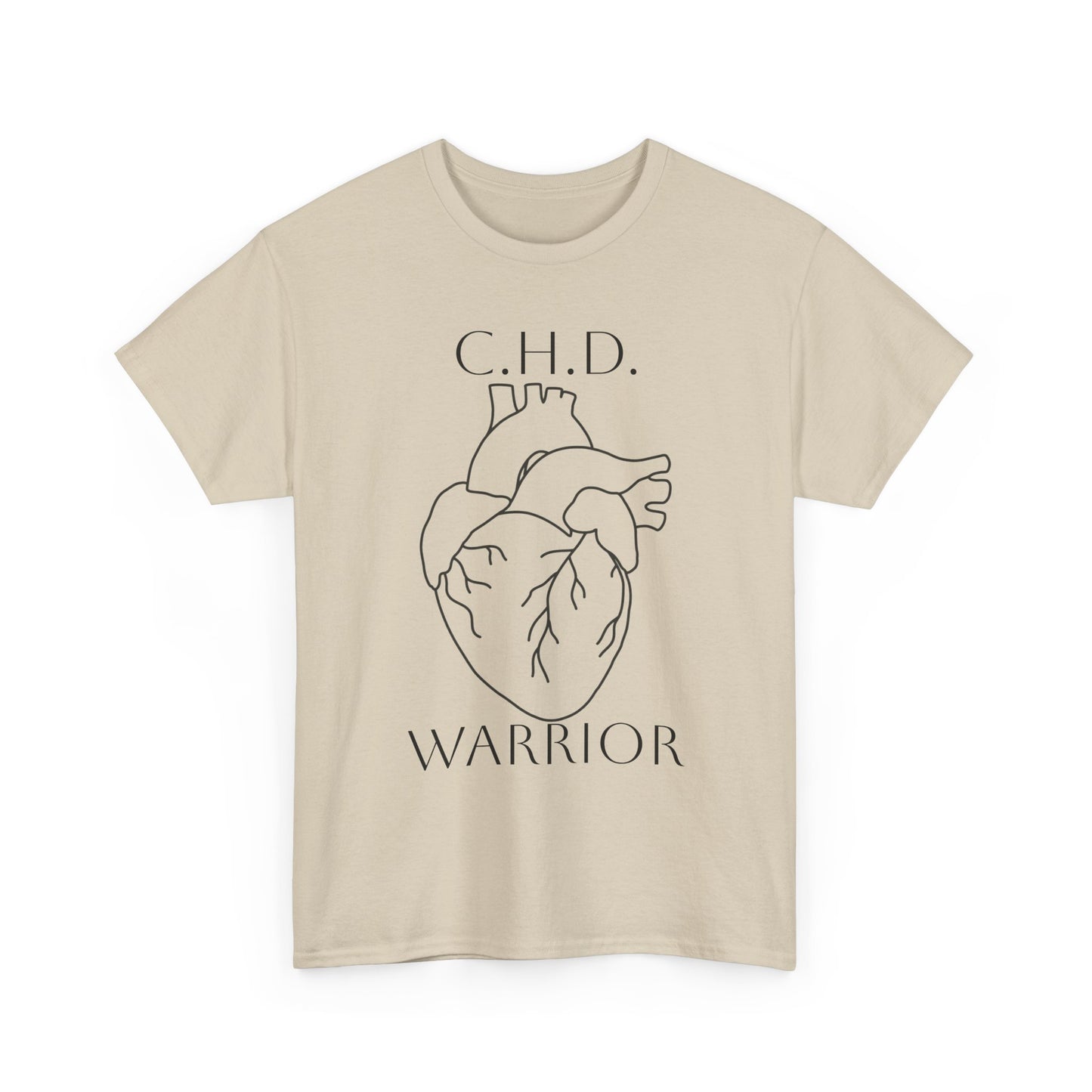 CHD Warrior T-Shirt — Congenital Heart Defect Awareness Tee