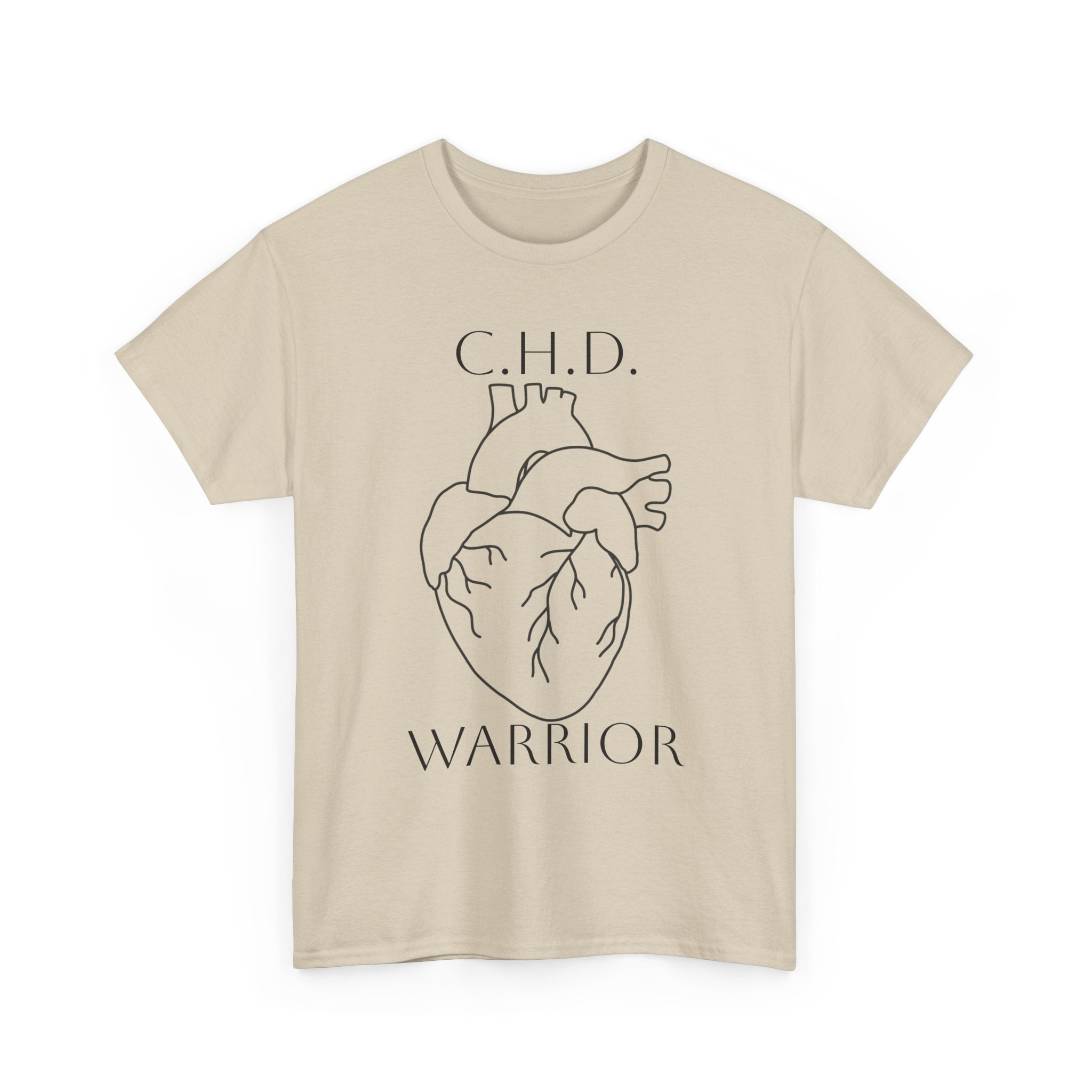 CHD Warrior T-Shirt — Congenital Heart Defect Awareness Tee