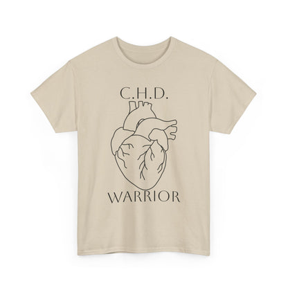 CHD Warrior T-Shirt — Congenital Heart Defect Awareness Tee