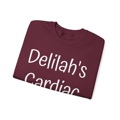Delilah's Cardiac Krew Sweatshirt — Personalized Heart Team Crewneck (Est. 2025)