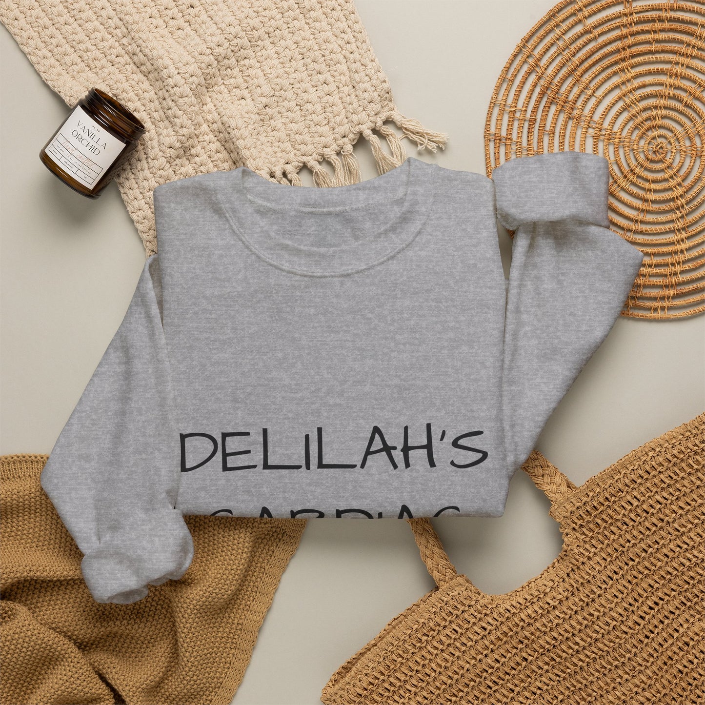 Cardiac Crew Sweatshirt — Delilah’s CHD Strong Support Crewneck