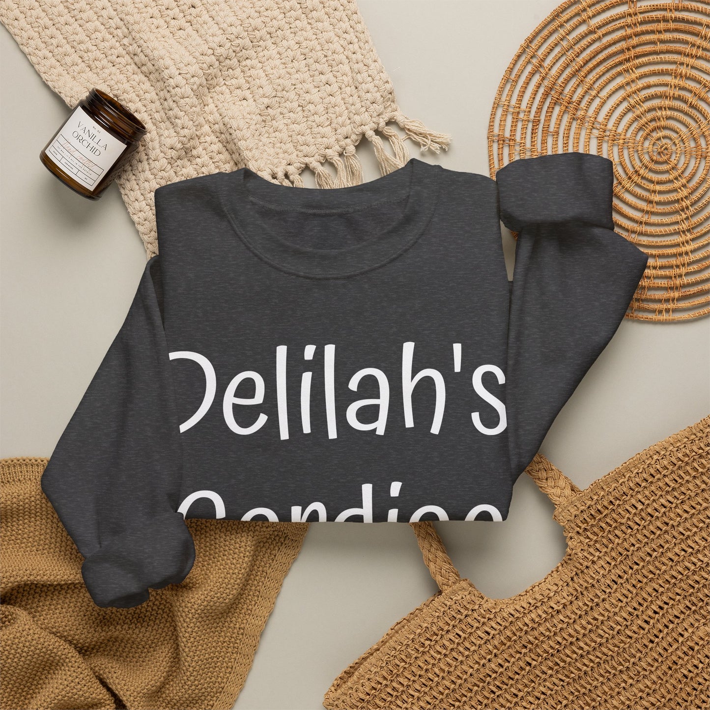 Delilah's Cardiac Krew Sweatshirt — Personalized Heart Team Crewneck (Est. 2025)