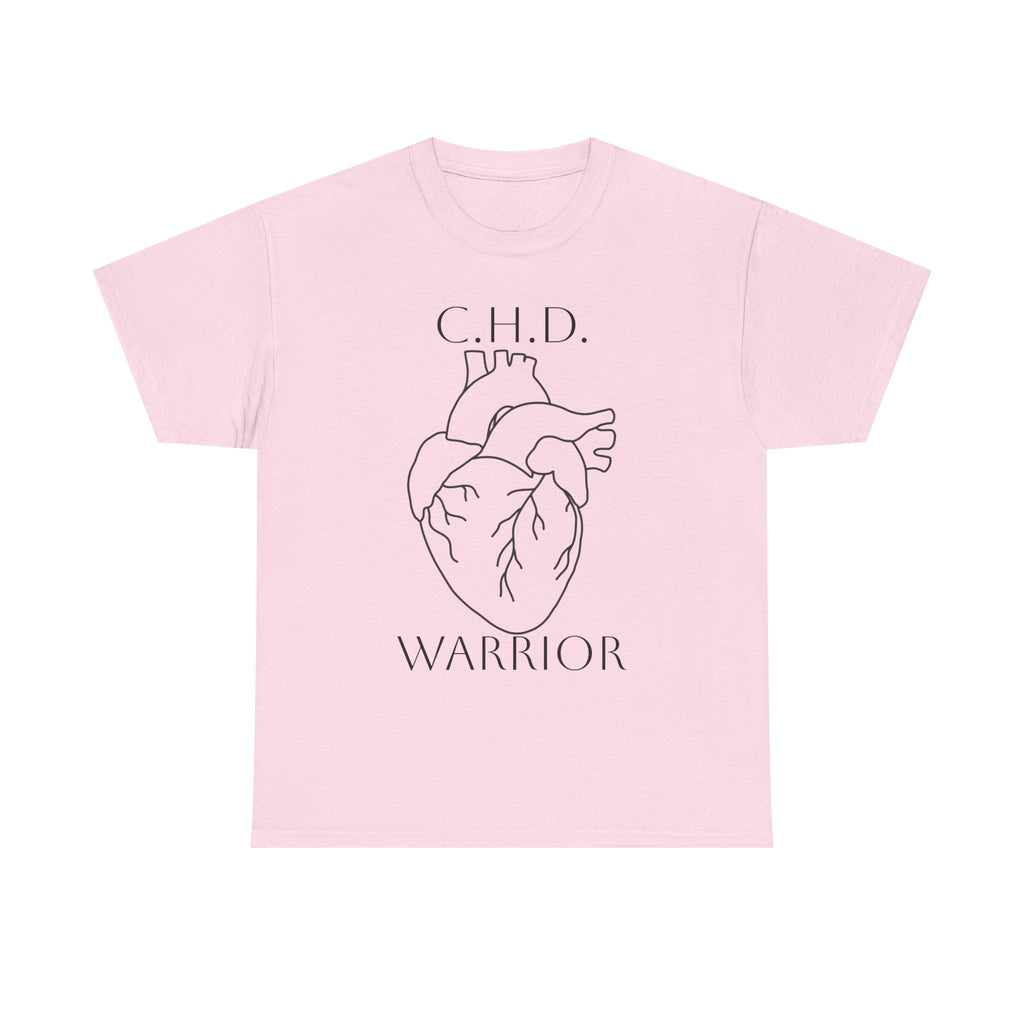 CHD Warrior T-Shirt — Congenital Heart Defect Awareness Tee