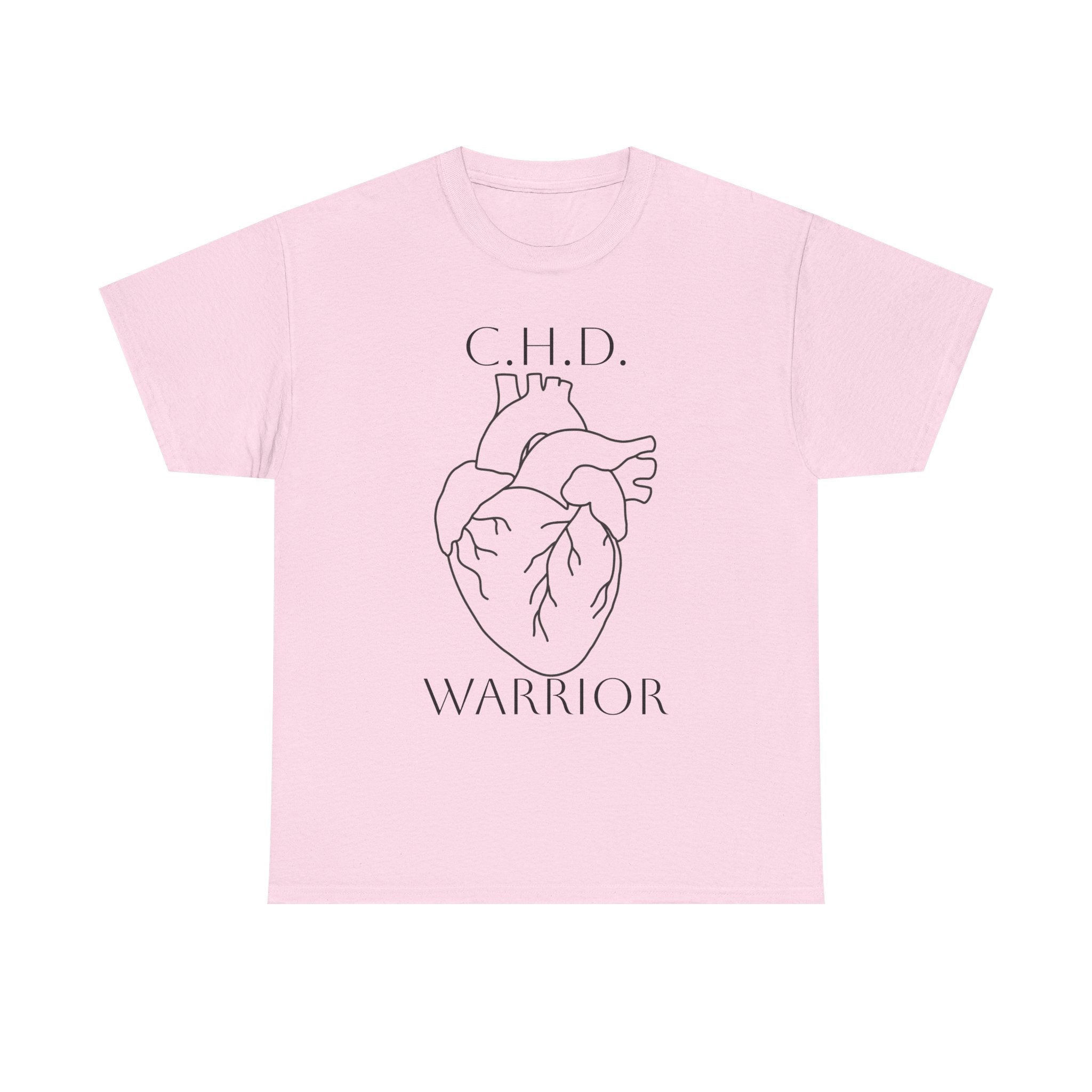 CHD Warrior T-Shirt — Congenital Heart Defect Awareness Tee