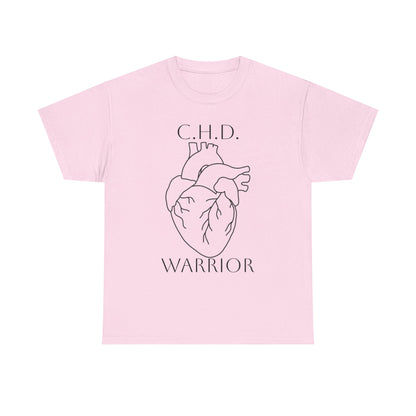 CHD Warrior T-Shirt — Congenital Heart Defect Awareness Tee