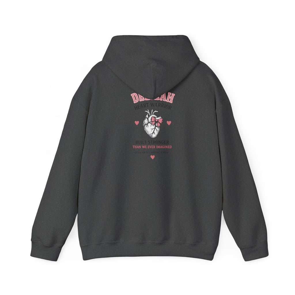 Heart Warrior 2025 Hoodie — EST. 2025 Pink Heart Anatomy Sweatshirt