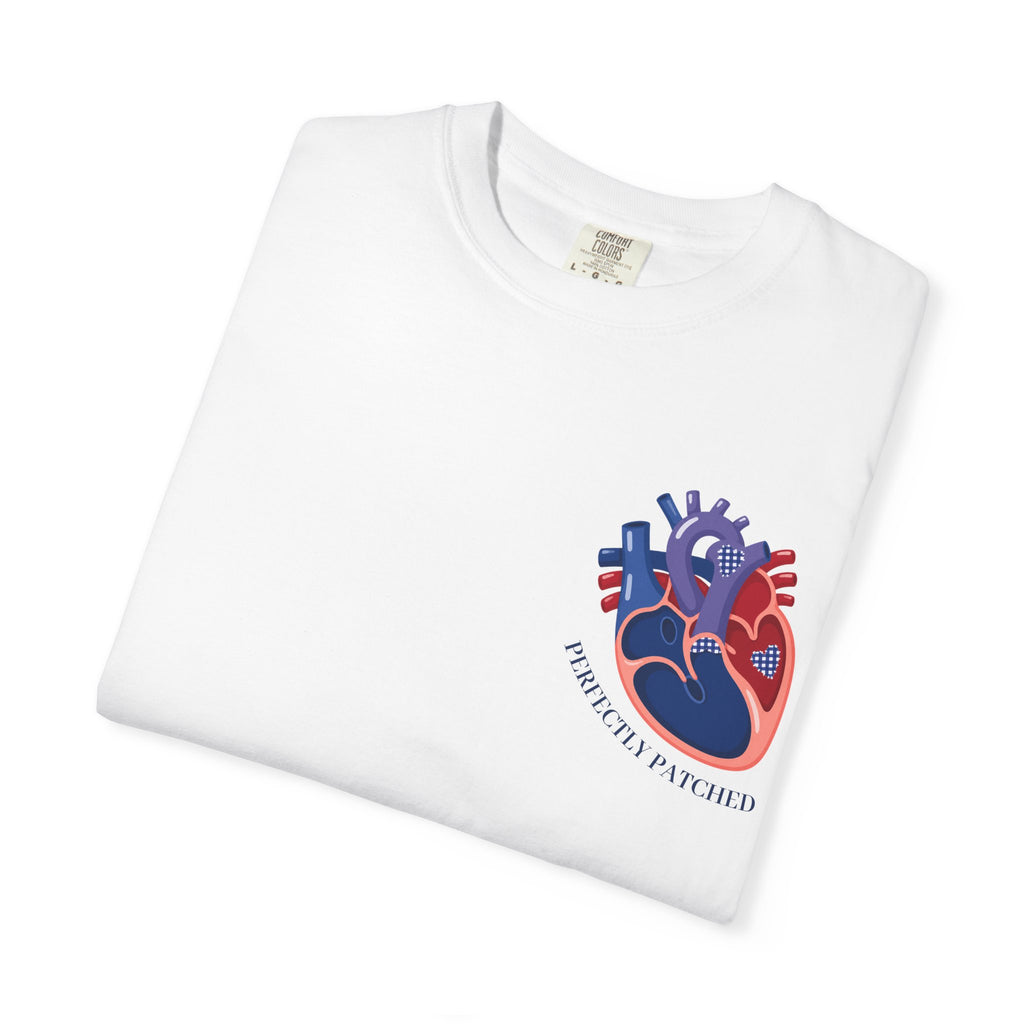 Anatomical Heart Pocket Tee — 'Follow Your Heart' Graphic T-Shirt