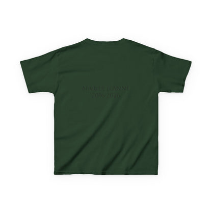 Marlee's Kids Tee — Cute Dumpling Graphic with 'I Am Brave, I Am Strong' Affirmation