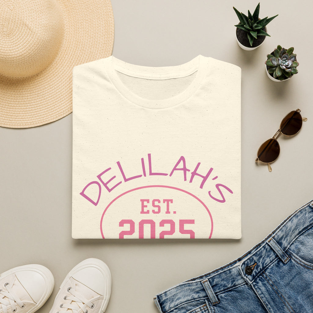 Personalized 'Delilah's Est. 2025' T-Shirt