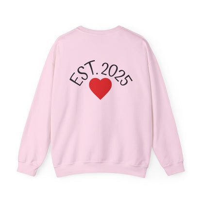 Delilah's Cardiac Krew Sweatshirt — Personalized Heart Team Crewneck (Est. 2025)