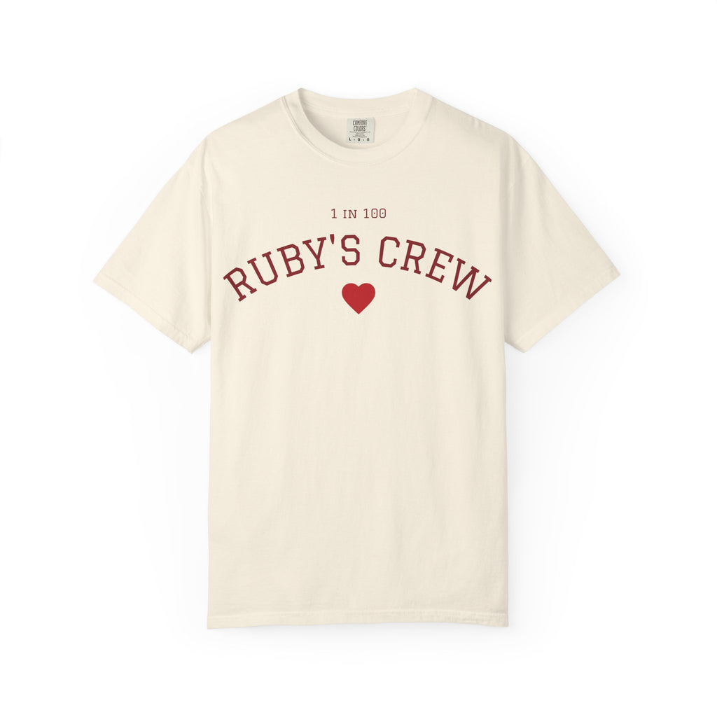Ruby’s Crew “One in a Hundred” Collegiate Tee