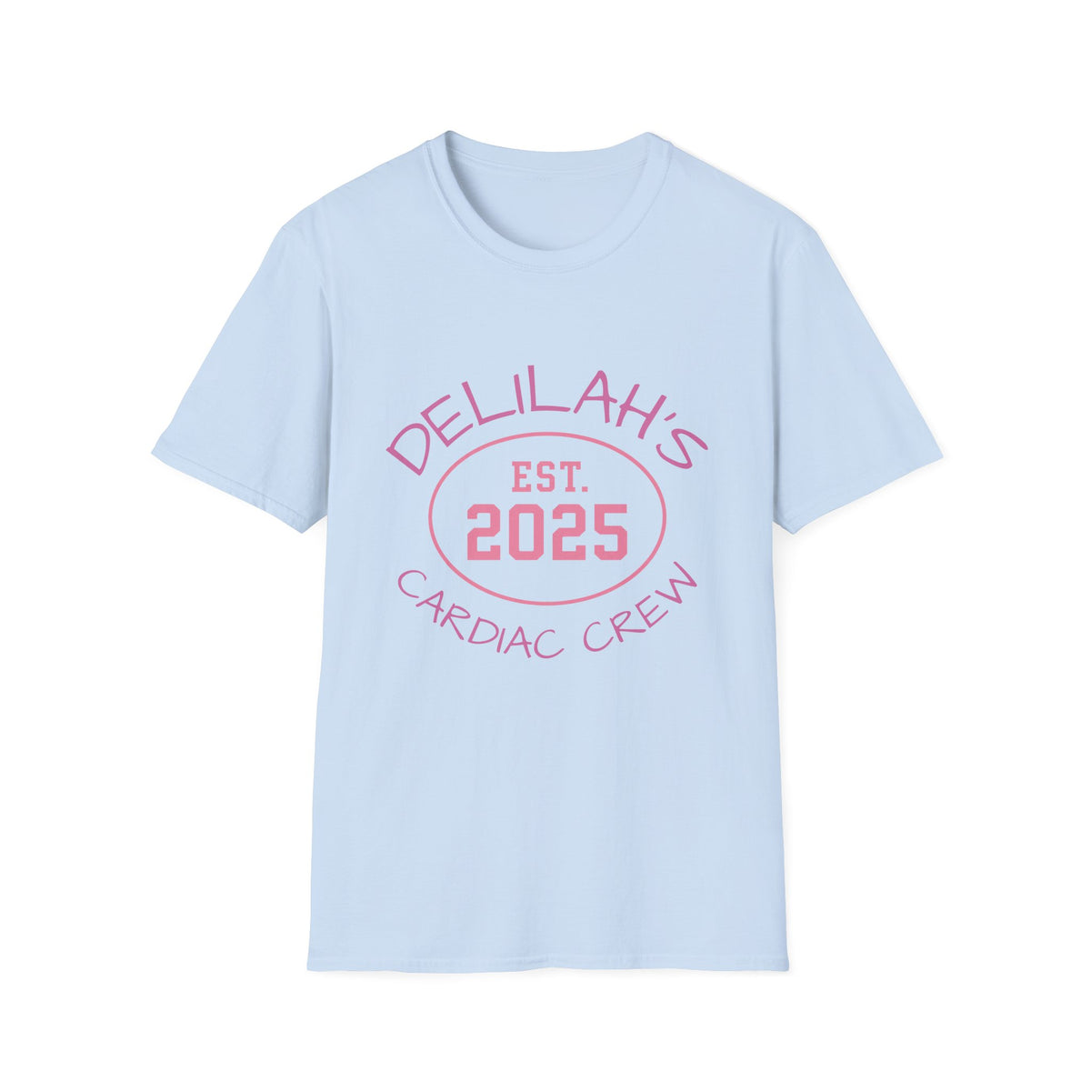 Personalized 'Delilah's Est. 2025' T-Shirt