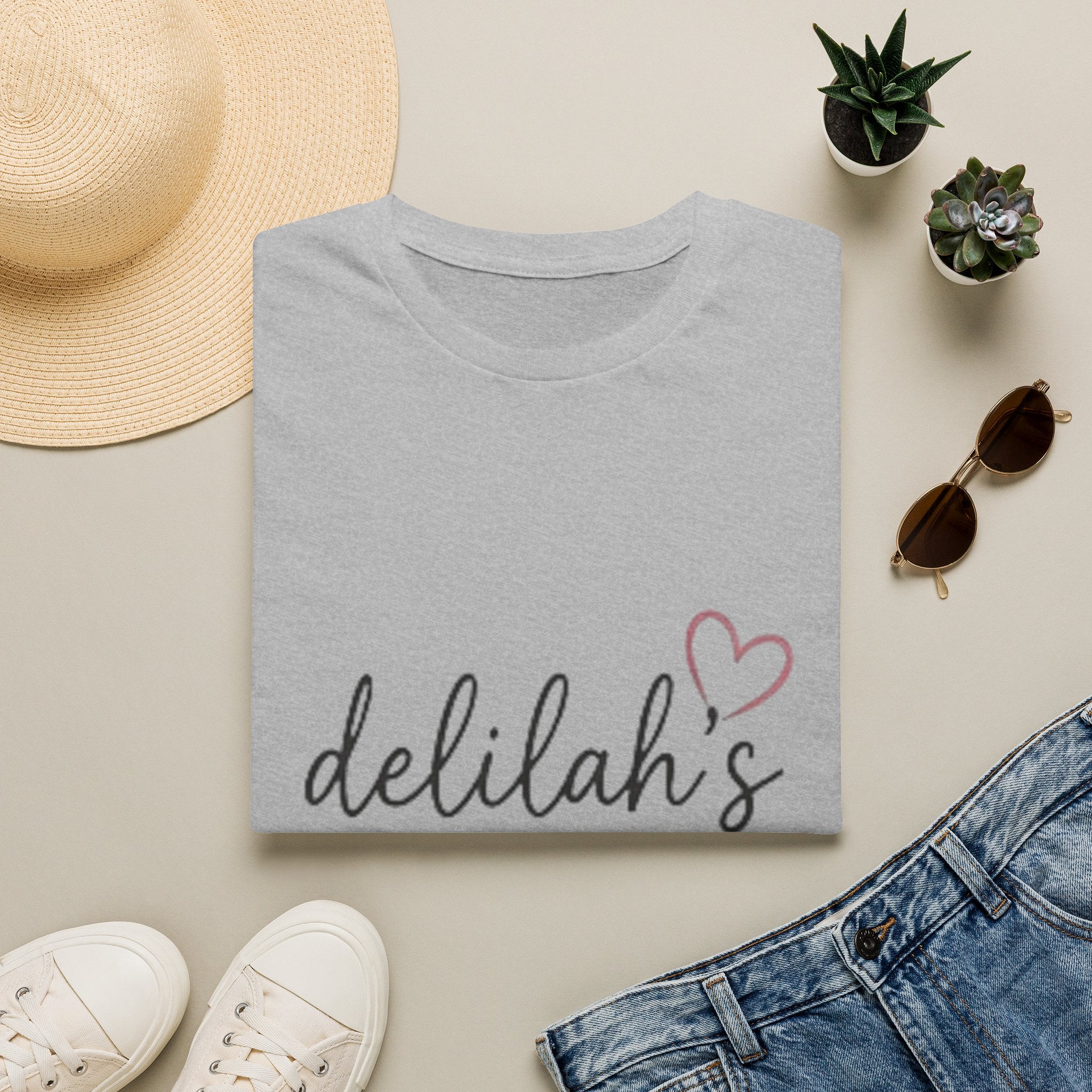 Delilah’s Cardiac Crew T-Shirt – Personalized Heartbeat Nurse/Medical Team Tee