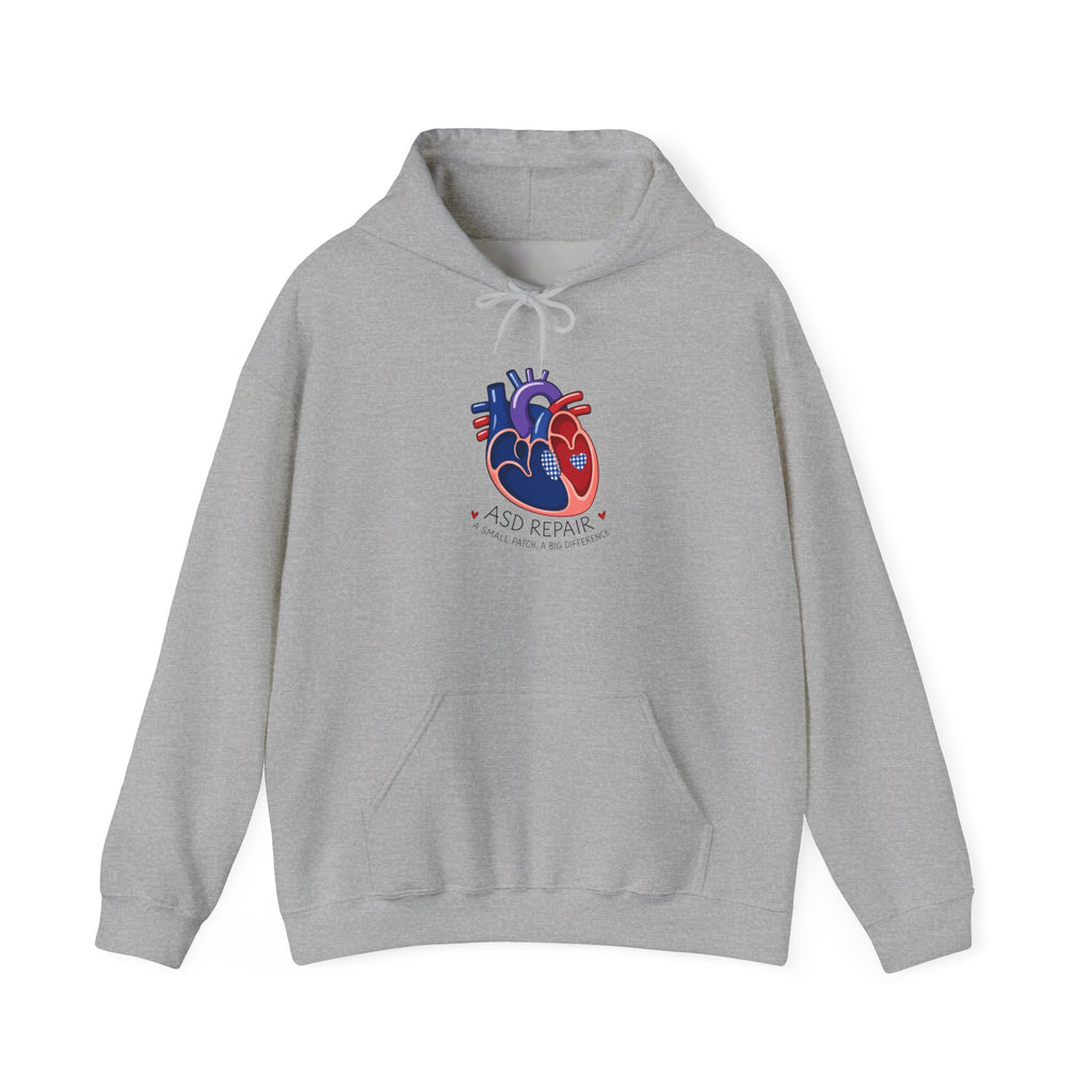 Hoodie — “A Good Heart” Anatomical Heart Graphic Pullover