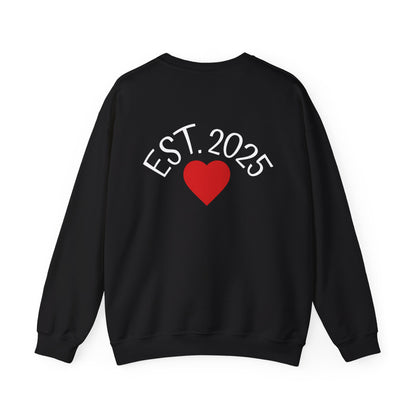 Delilah's Cardiac Krew Sweatshirt — Personalized Heart Team Crewneck (Est. 2025)