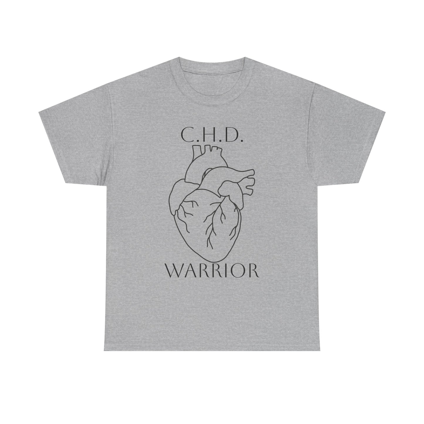 CHD Warrior T-Shirt — Congenital Heart Defect Awareness Tee