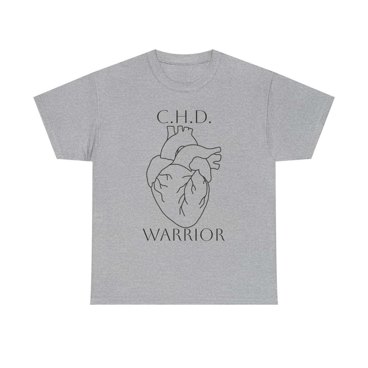 CHD Warrior T-Shirt — Congenital Heart Defect Awareness Tee