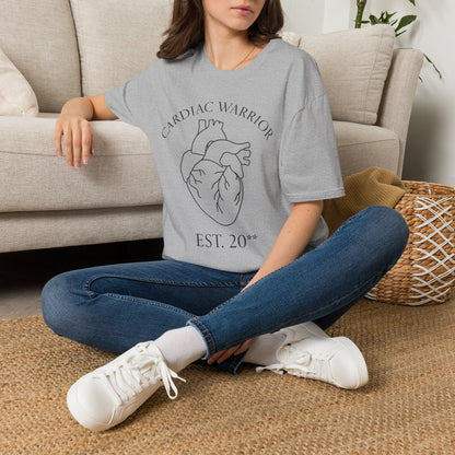 Custom Cardiac Warrior T-Shirt — Anatomical Heart Graphic Tee (Est. 20**)