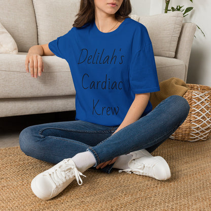 “Delilah’s Cardiac Krew” Personalized Medical Team Tee