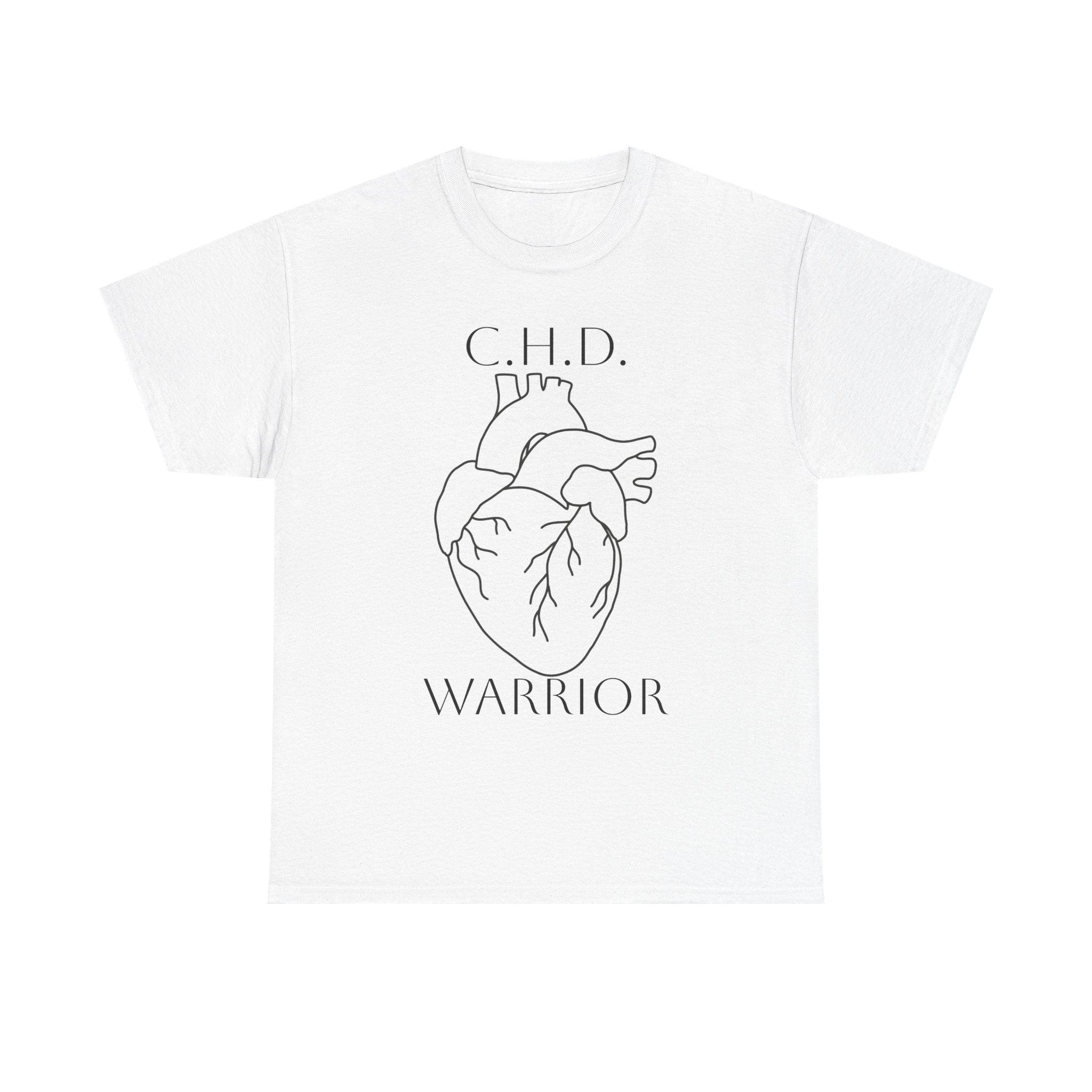 CHD Warrior T-Shirt — Congenital Heart Defect Awareness Tee