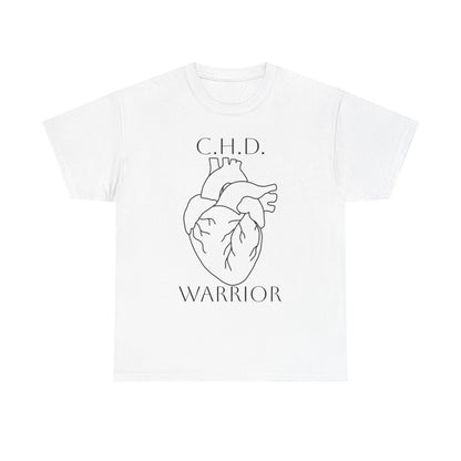 CHD Warrior T-Shirt — Congenital Heart Defect Awareness Tee