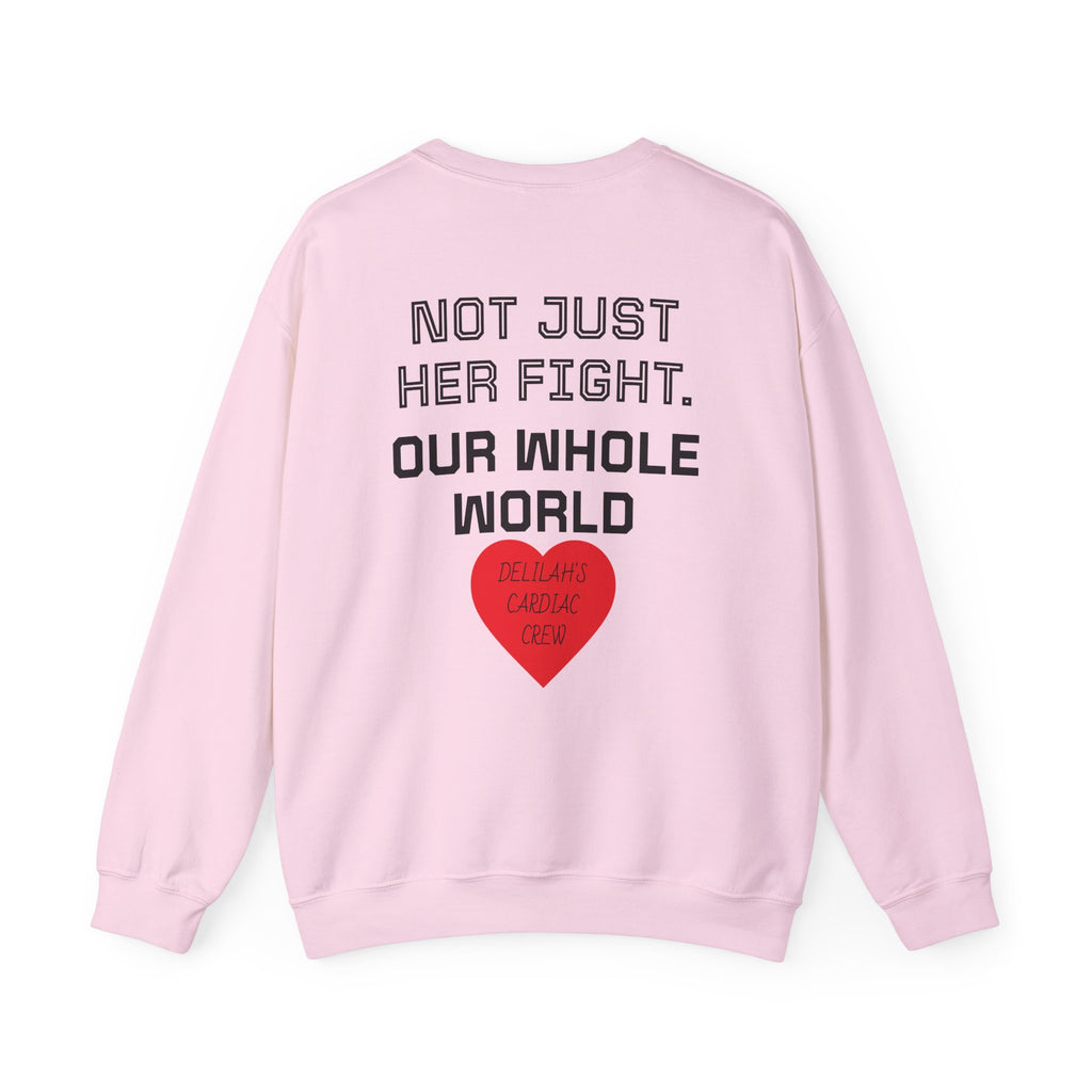 Crewneck Sweatshirt — "In This Together" Heart Awareness Pullover