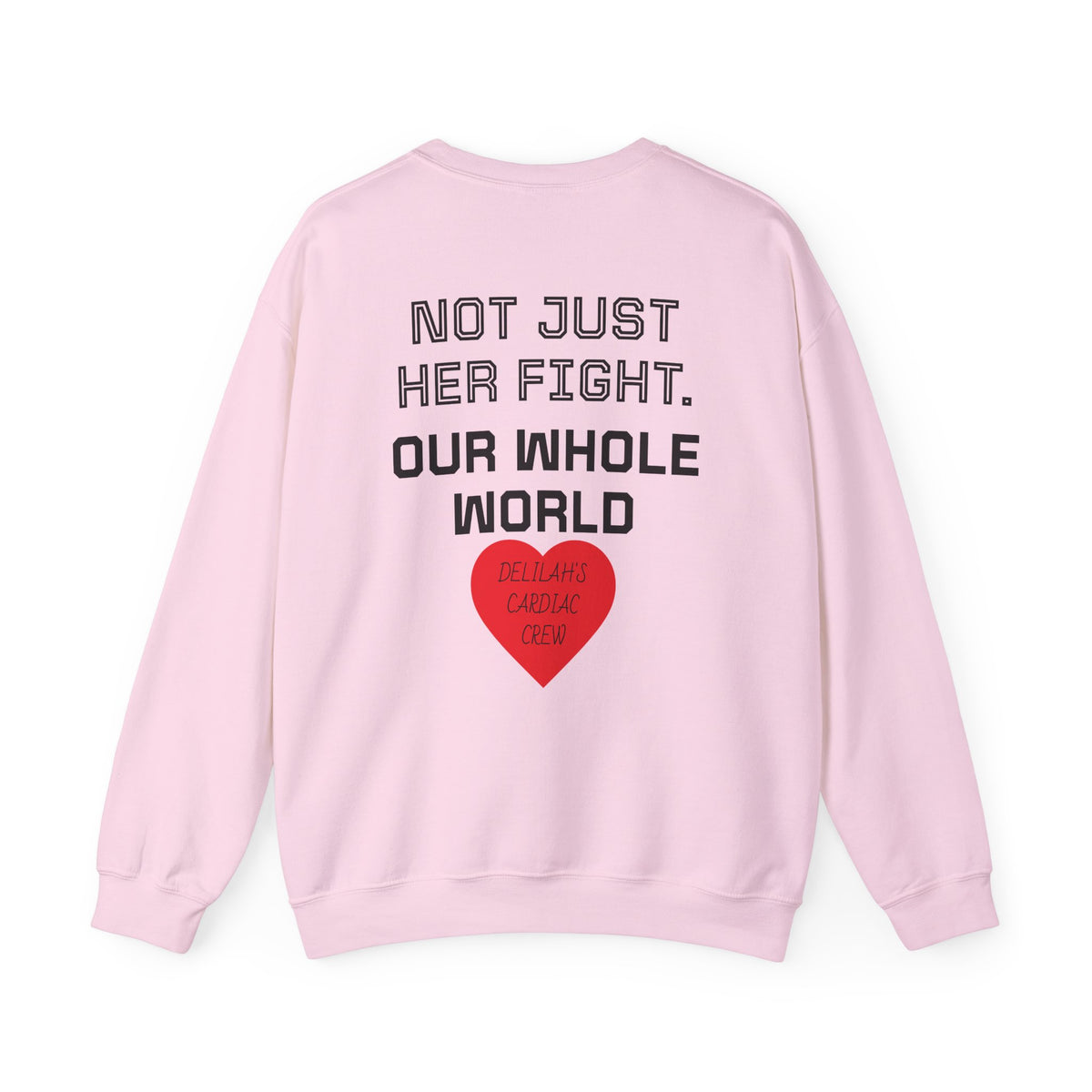 Crewneck Sweatshirt — "In This Together" Heart Awareness Pullover