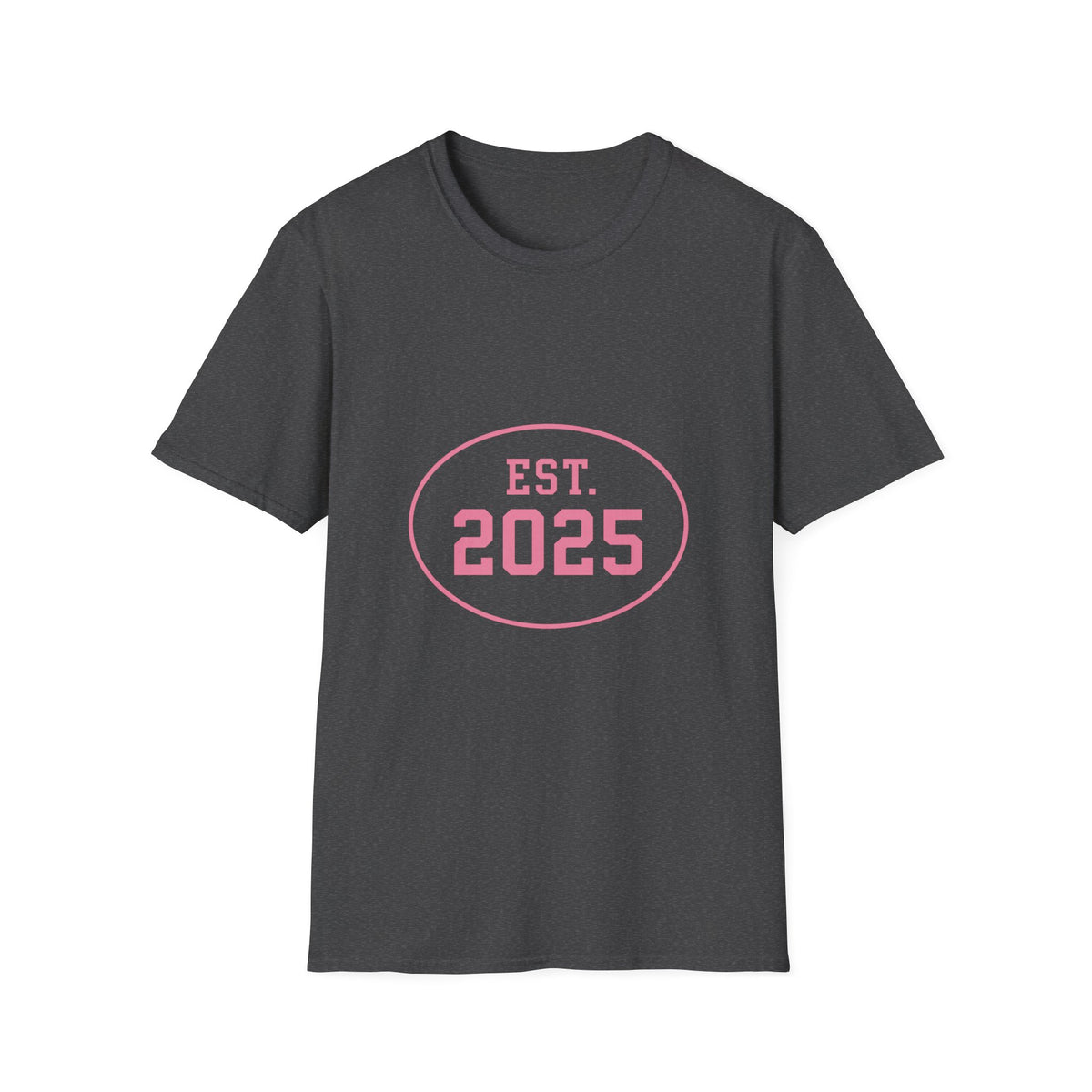 2025 Est. T‑Shirt — Vintage Circle "EST. 2025" Graphic Tee