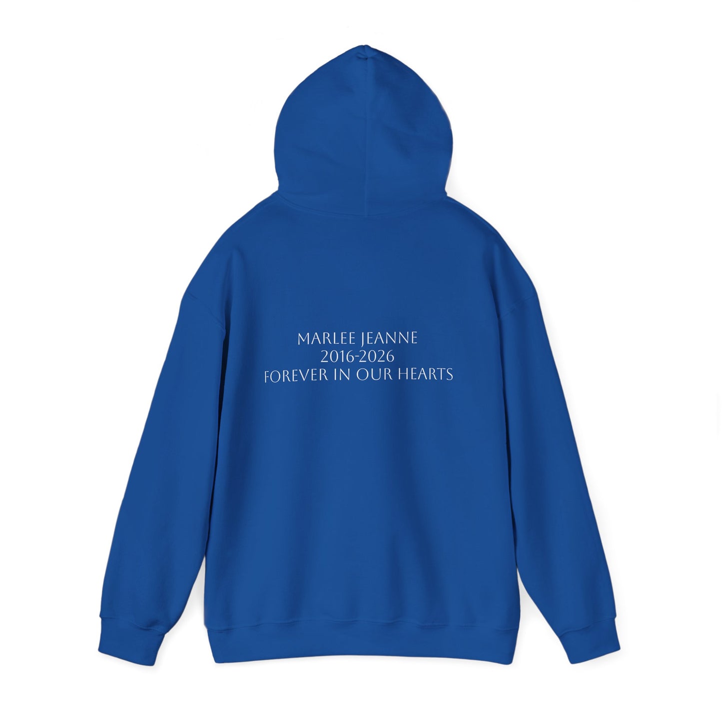 Memorial Hoodie - "I Am Brave, I Am Strong" Inspirational Tribute Sweatshirt