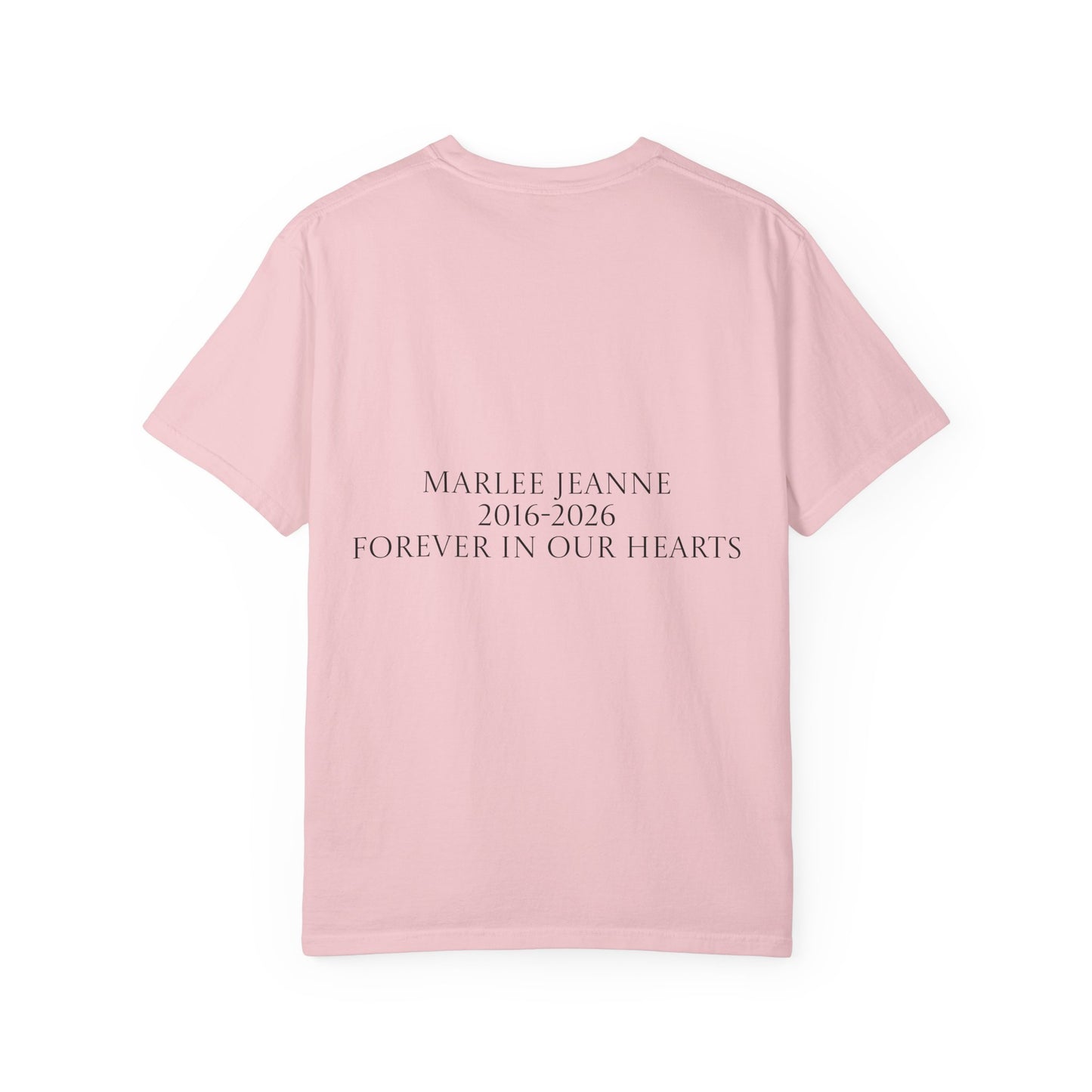 Dumpling Comfort Tee — "I am brave, I am strong" Memorial T-Shirt